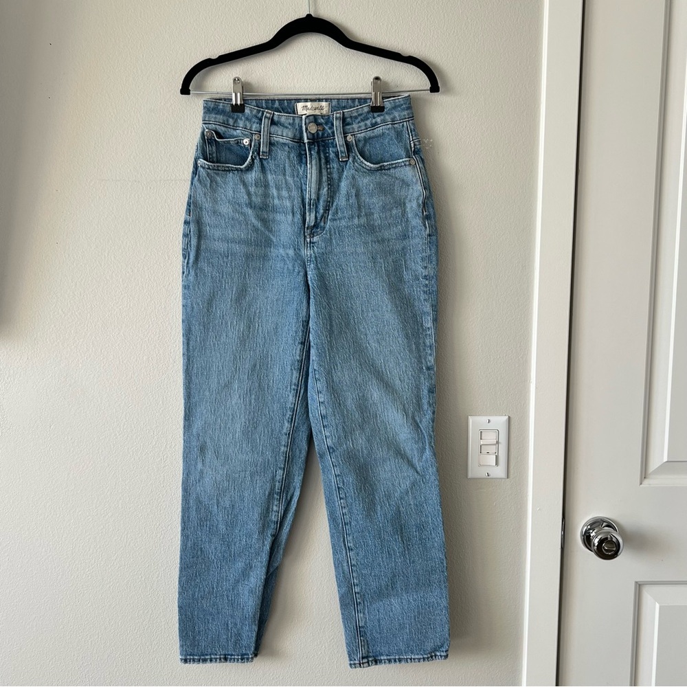 madewell curvy perfect vintage straight jean